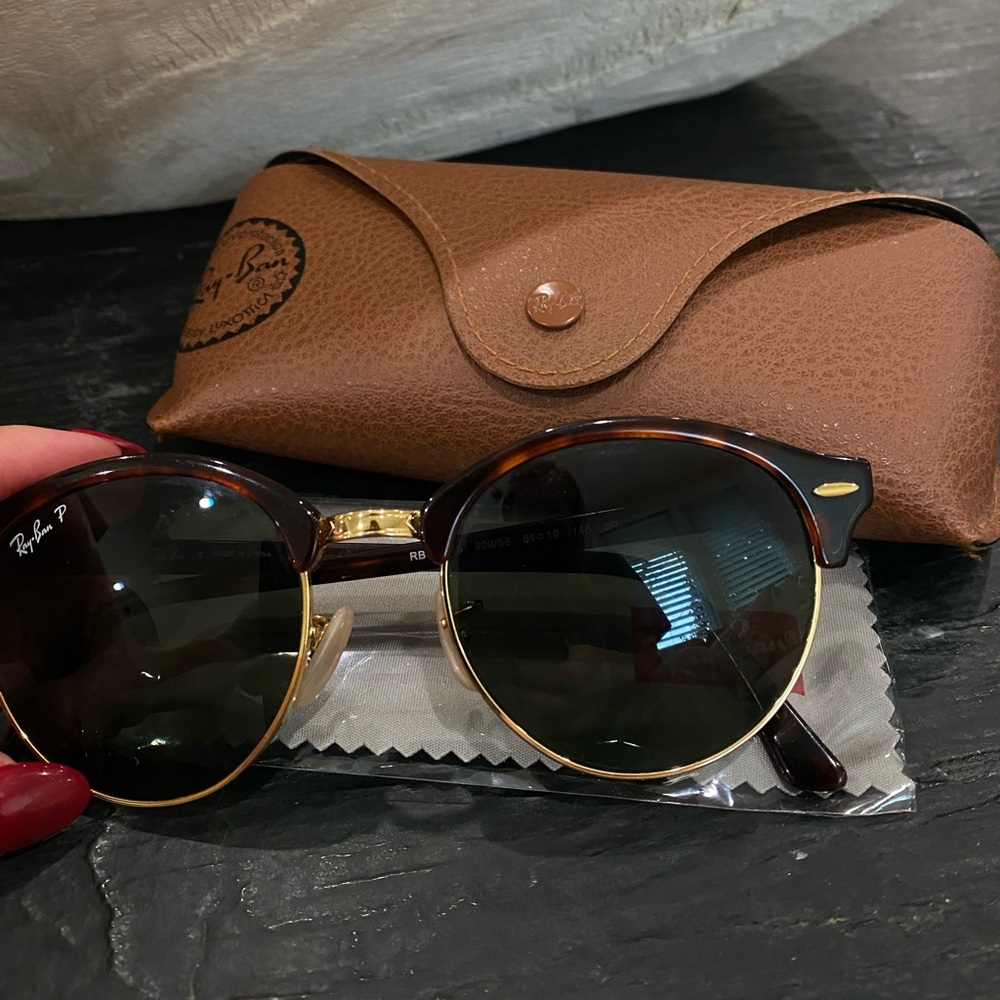 Clubmaster Round Raybans